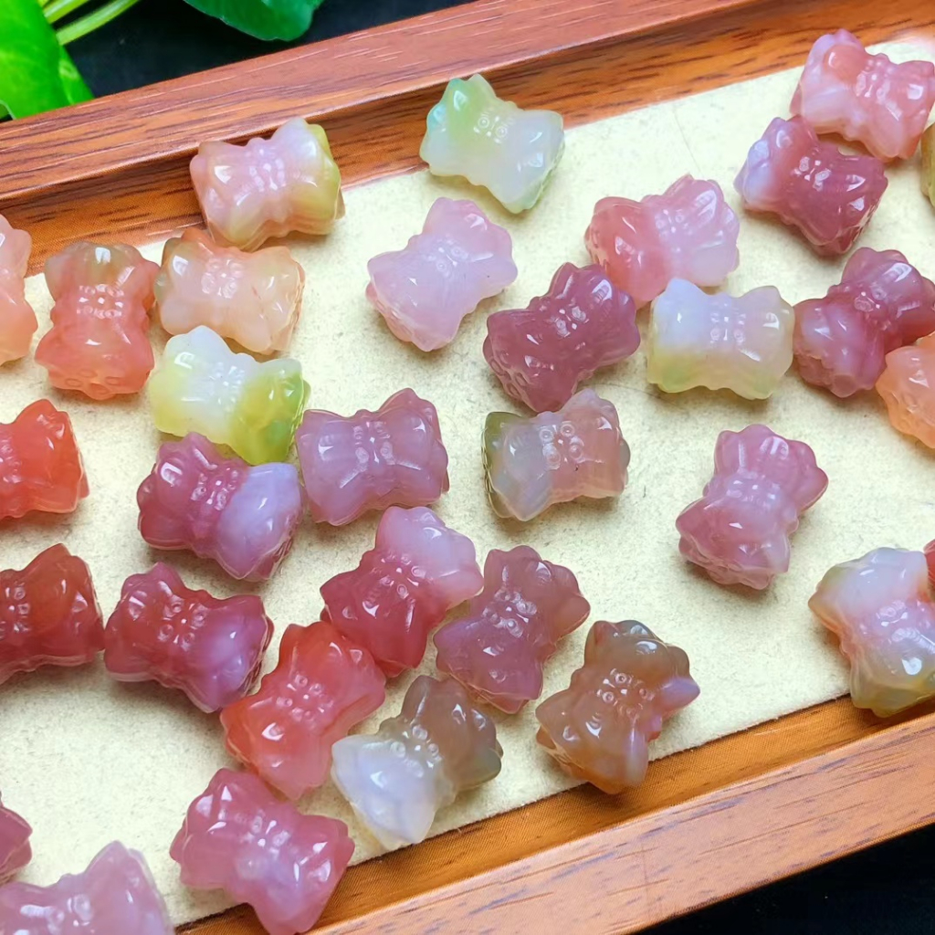 Đá Mã Não Tự Nhiên Thời Trang Dễ Phối Đồ diy