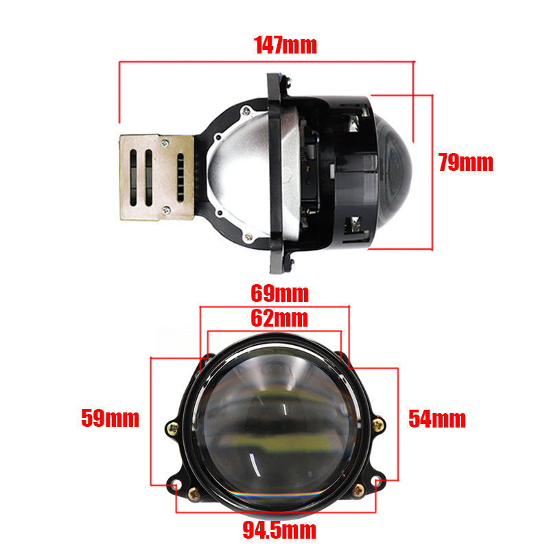 Bóng đèn BI-led 130W H1 9006 H4 H7 cho xe hơi tiện dụng