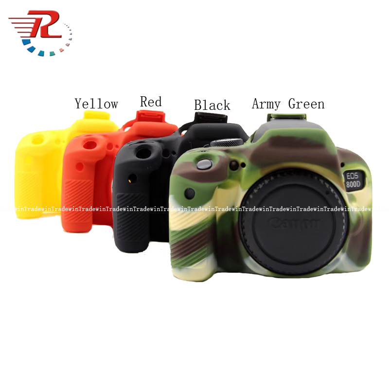 Ốp lưng máy ảnh cao su silicon mềm cho Canon EOS 800D
