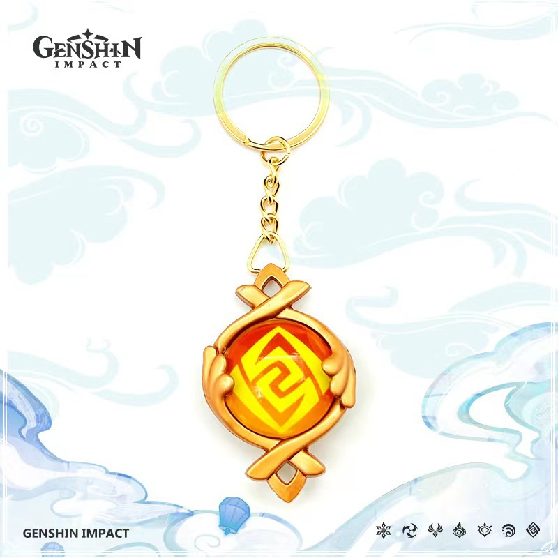 Móc Khóa Tầm Nhìn Chìa Khóa Của Genshin findzone Inazuma Fontaine Chất Lượng Cao Và delusion of Arataki God Itto Scaramouche