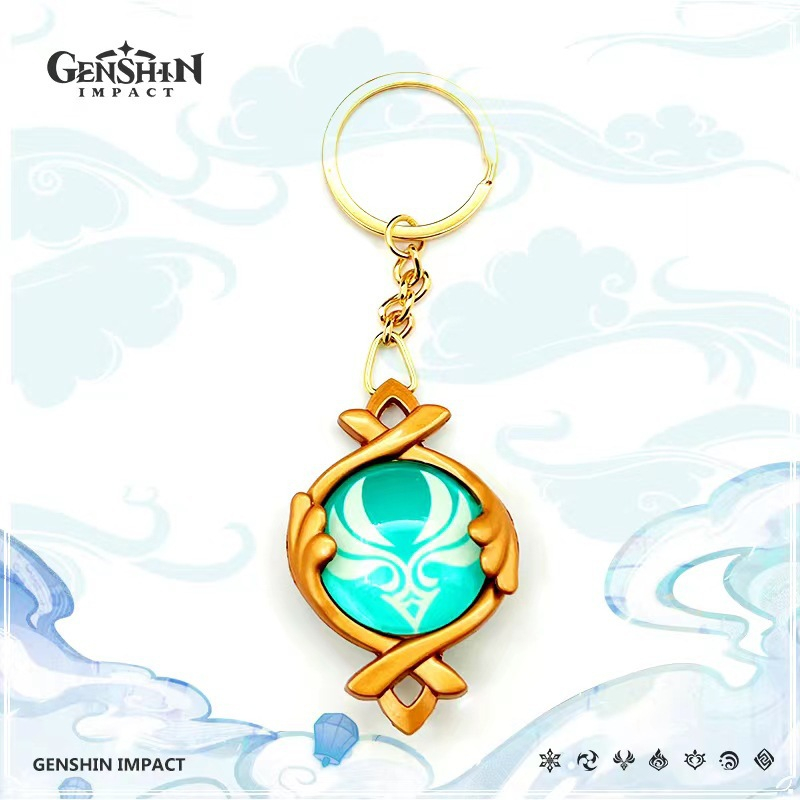 Móc Khóa Tầm Nhìn Chìa Khóa Của Genshin findzone Inazuma Fontaine Chất Lượng Cao Và delusion of Arataki God Itto Scaramouche