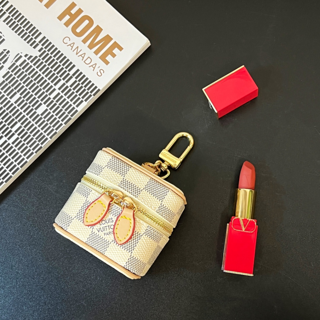 Lv Móc Khóa Trang Điểm Mini Hình Túi Xách