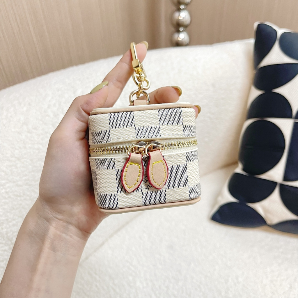 Lv Móc Khóa Trang Điểm Mini Hình Túi Xách