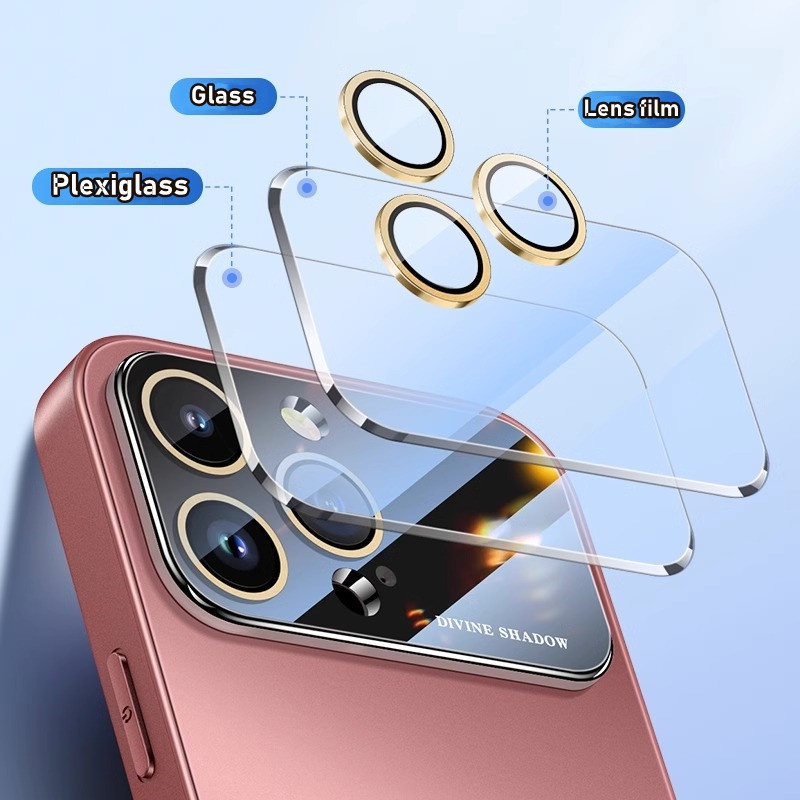 Ốp Điện Thoại Mặt Kính Nhám 99D Cho iPhone 14 Pro MAX 13 12 11 Pro MAX