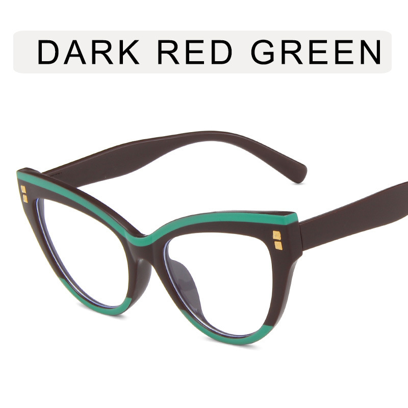 Kính Mắt Mèo Chống Ánh Sáng Xanh Sang Trọng Phong Cách Retro Cho Nữ