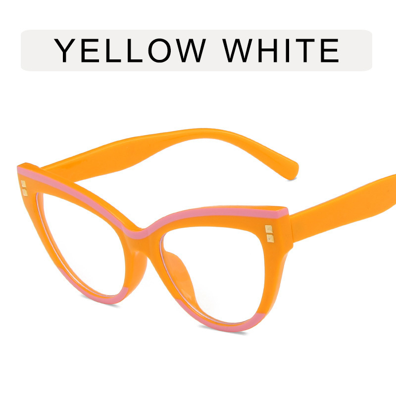 Kính Mắt Mèo Chống Ánh Sáng Xanh Sang Trọng Phong Cách Retro Cho Nữ