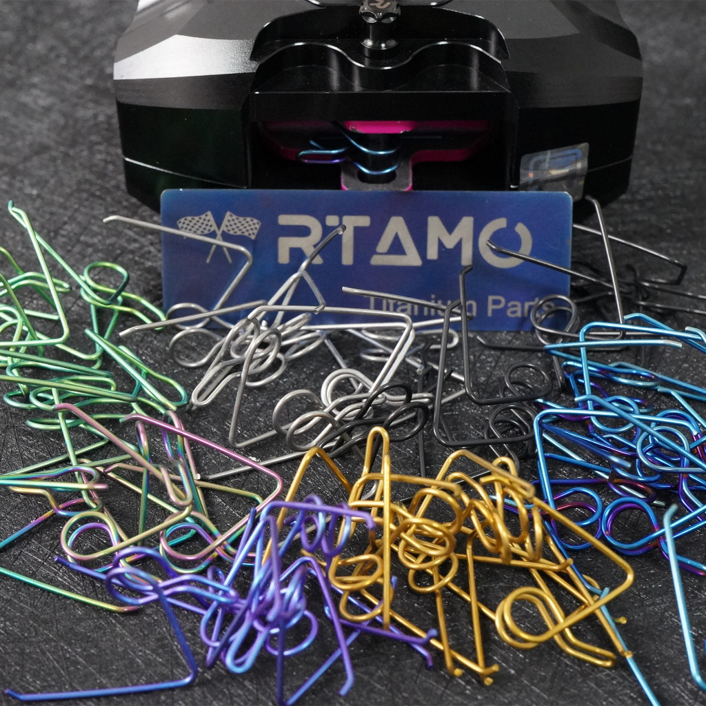 RTAMO Titan Gr5 Brembo 2 Pot Kẹp kẹp kẹp má phanh kẹp đơn giá Nissin Adelin Frando
