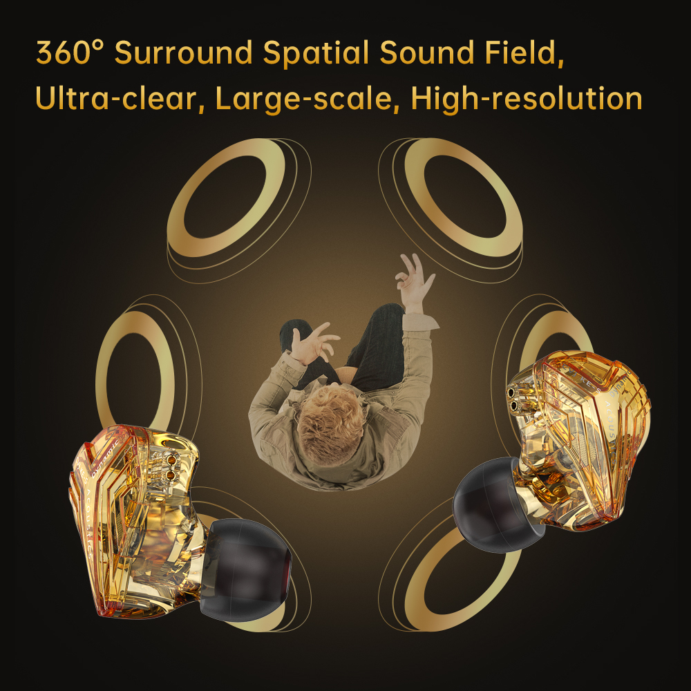 Tai Nghe CVJ KE-S IEM 2Pin HIFI Có Mic Dành Cho Game Thủ