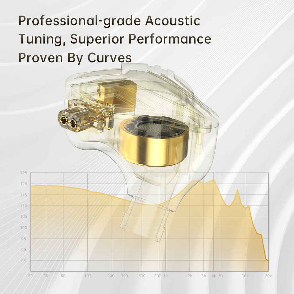 Tai Nghe CVJ KE-S IEM 2Pin HIFI Có Mic Dành Cho Game Thủ