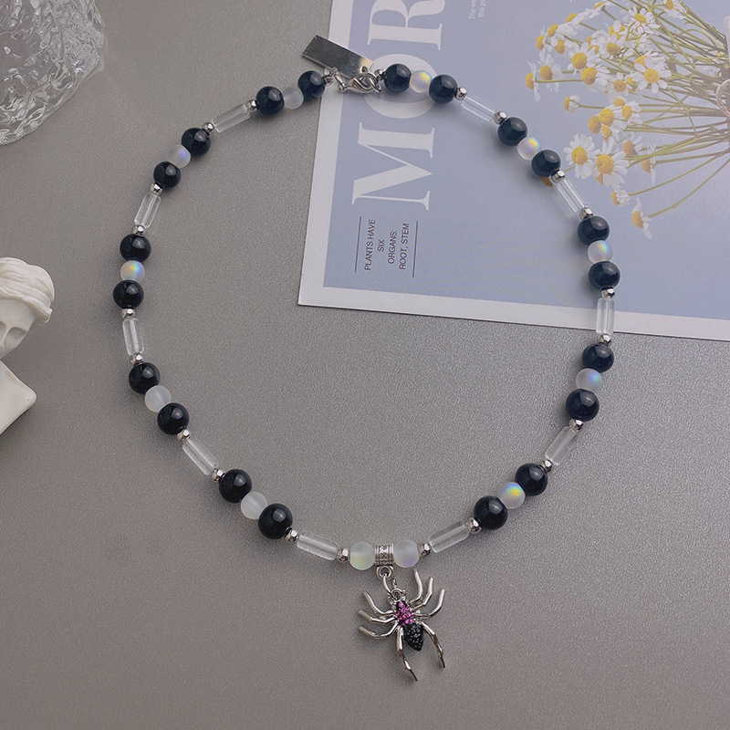 Vòng cổ Chuỗi Hạt Tròn Phong Cách hip hop Thời Trang Cho Nam Và Nữ