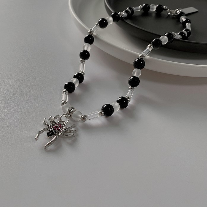 Vòng cổ Chuỗi Hạt Tròn Phong Cách hip hop Thời Trang Cho Nam Và Nữ