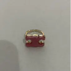 Nhẫn In Chữ C Nhiều Màu Sắc Thời Trang Chất Lượng Cao Có Thể Điều Chỉnh Cho Nữ