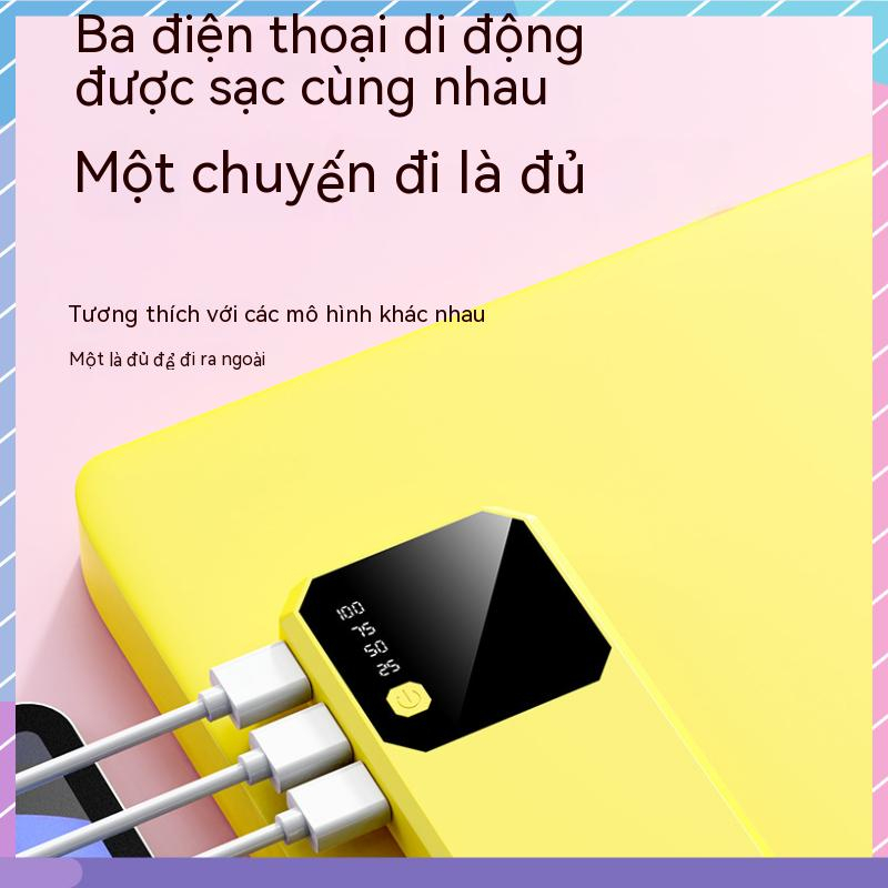 Pin Sạc Dự Phòng 20000mAh USB * 3 Đầu Ra Có Màn Hình Kỹ Thuật Số Cho Samsung / Xiaomi / oppo / vivo