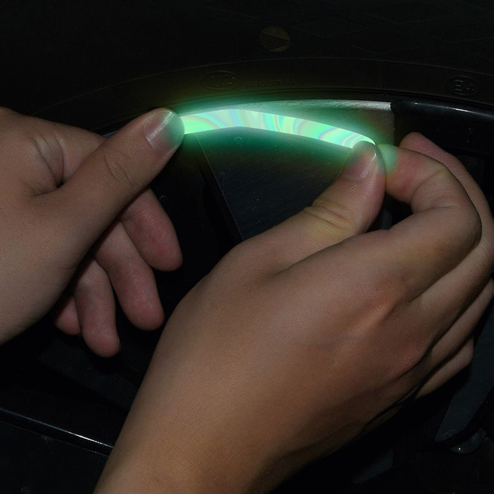 Hw Set 20 Dải Đề Can Phản Quang Nhiều Màu Sắc Dán Trang Trí Bánh Xe Hơi Xe Máy