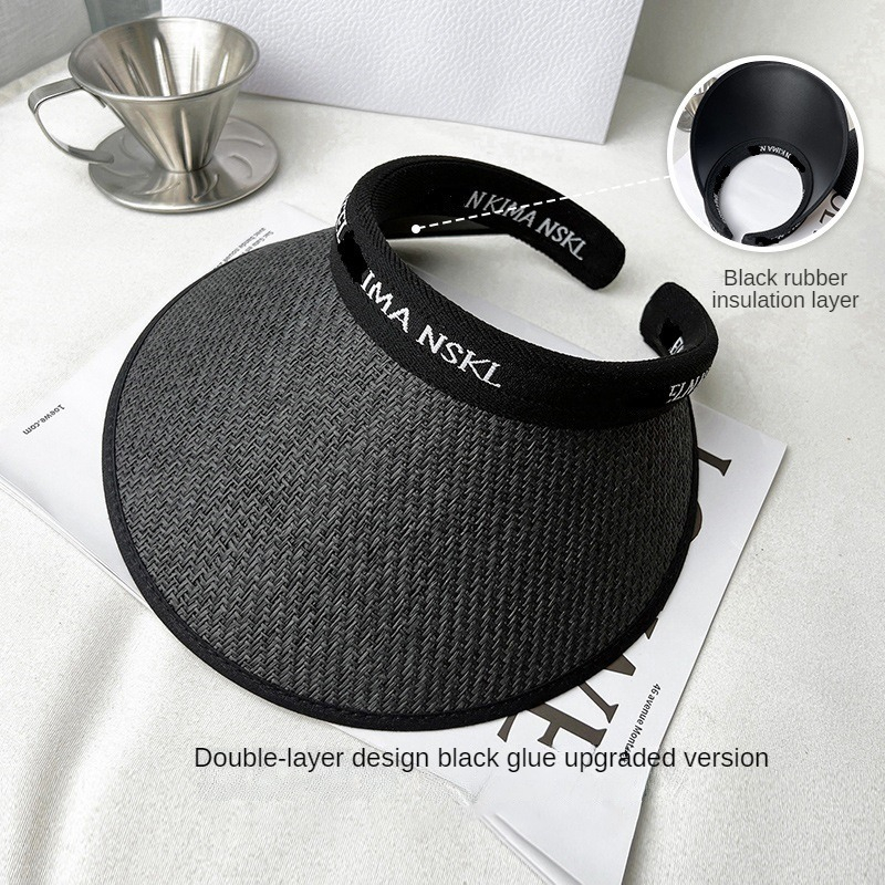 Mũ Cói Rộng Vành Chống Tia UV Thời Trang Mùa Hè Cho Nữ