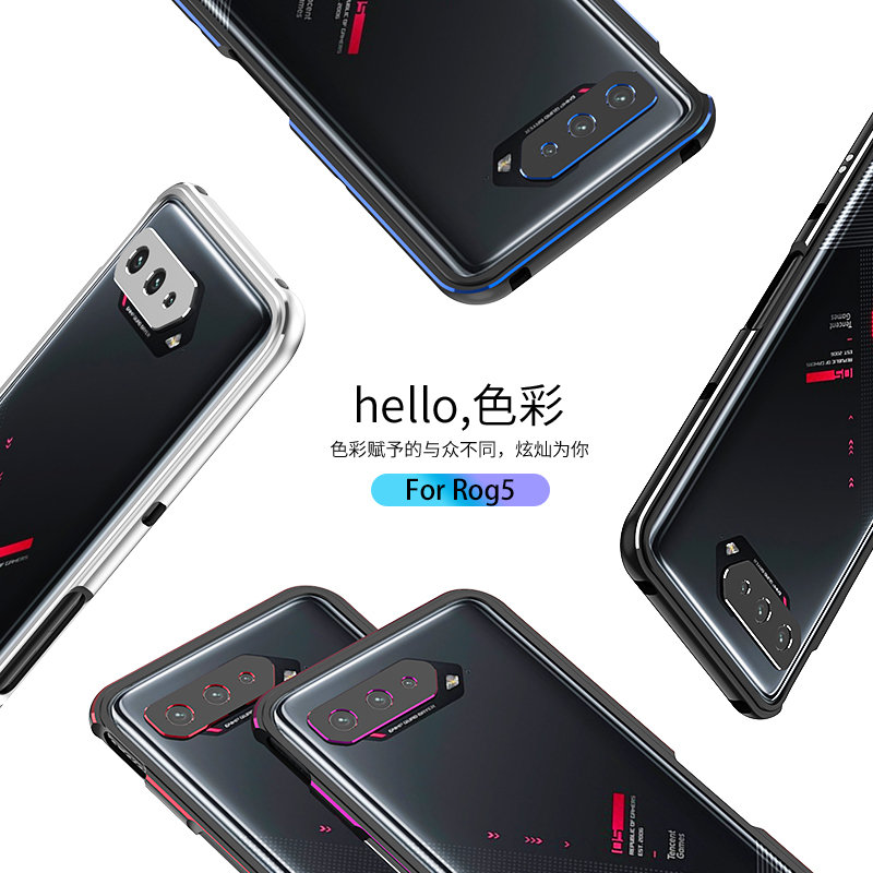 Ốp Điện Thoại Khung Nhôm Mỏng Cho ASUS ROG phone 7 6 6S 5 5S 3 Pro ROG 6 ROG6
