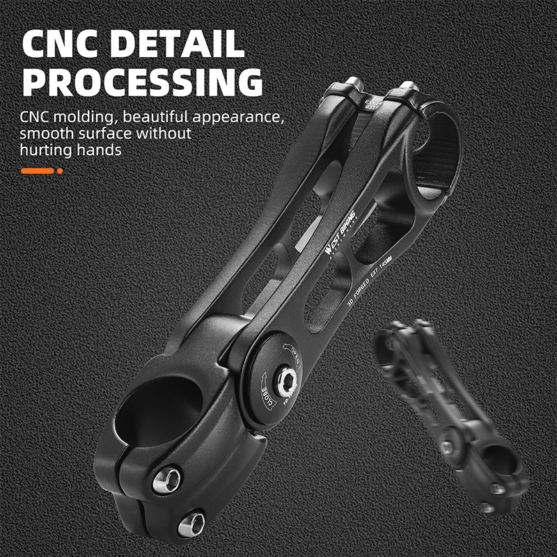 Pô Tăng Xe Đạp Góc 80 Độ Bằng Hợp Kim Nhôm Tùy Chỉnh Tiện Dụng Cho Xe Đạp MTB