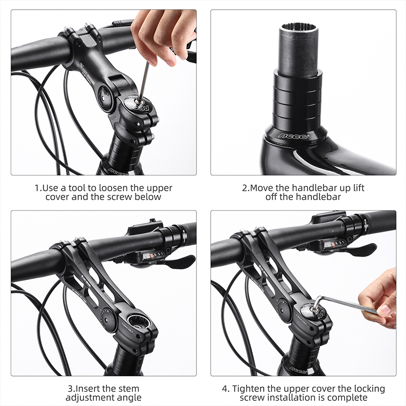 Pô Tăng Xe Đạp Góc 80 Độ Bằng Hợp Kim Nhôm Tùy Chỉnh Tiện Dụng Cho Xe Đạp MTB