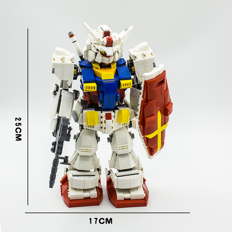 Bộ Đồ Chơi Lắp Ráp Robot Chiến Đấu GUNDAM SD RX-78-2 780 Mảnh