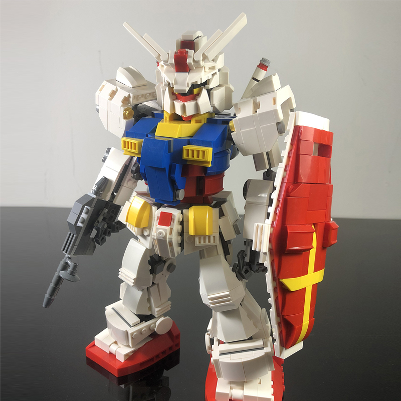 Bộ Đồ Chơi Lắp Ráp Robot Chiến Đấu GUNDAM SD RX-78-2 780 Mảnh