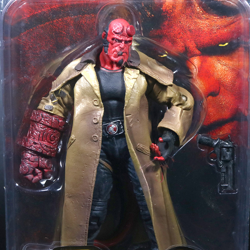 Mô Hình Nhân Vật mezco hellboy Gold army hb 7 "Tỉ Lệ 2 1: 12