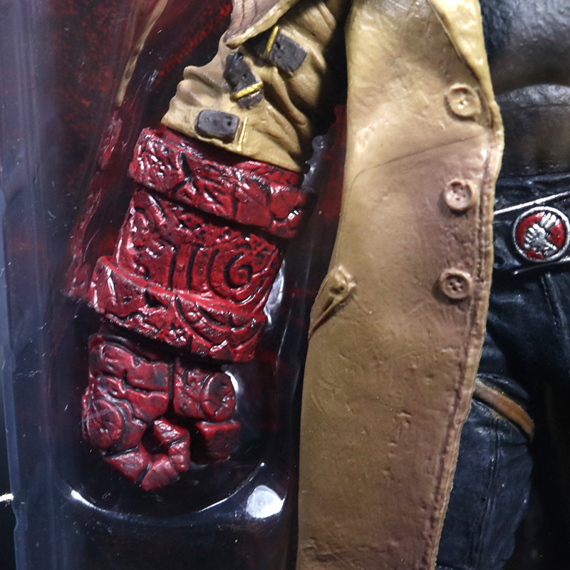 Mô Hình Nhân Vật mezco hellboy Gold army hb 7 "Tỉ Lệ 2 1: 12