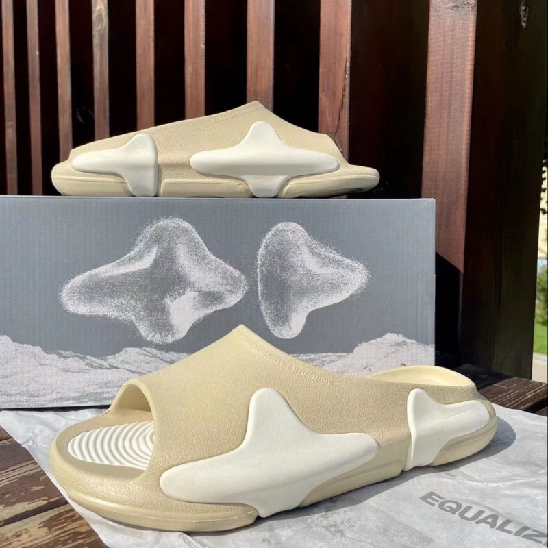 Qiaoyiluo Dép Đi Biển Đế Dày Tăng Chiều Cao Phối Màu Tương Phản Thời Trang Mùa Hè 2023 Cho Cặp Đôi drag