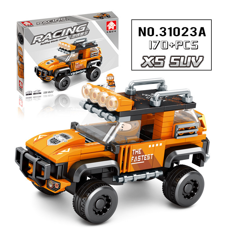 Mô Hình Xe Đua Leyi Tự Lắp Ráp 31023