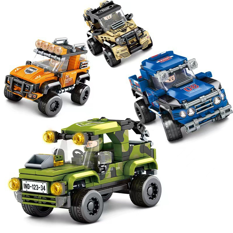 Mô Hình Xe Đua Leyi Tự Lắp Ráp 31023