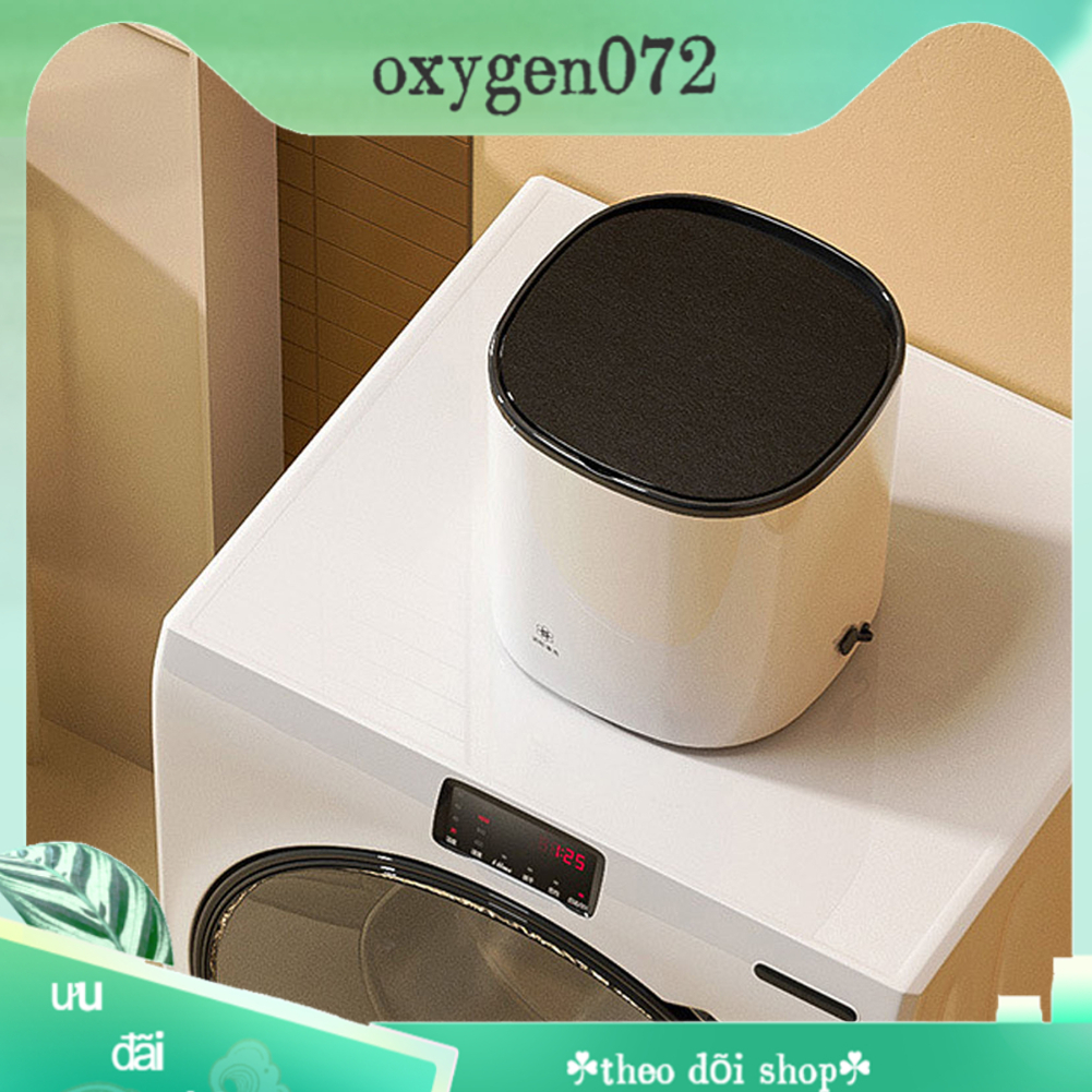 Máy Giặt Đồ Em Bé Mini Diệt Khuẩn, Máy Giặt Đồ Lót - 4 5L trong 20 phút ó ánh sáng xanh có rổ thoát nước cho gia đình US 100‑240V - oxygen072