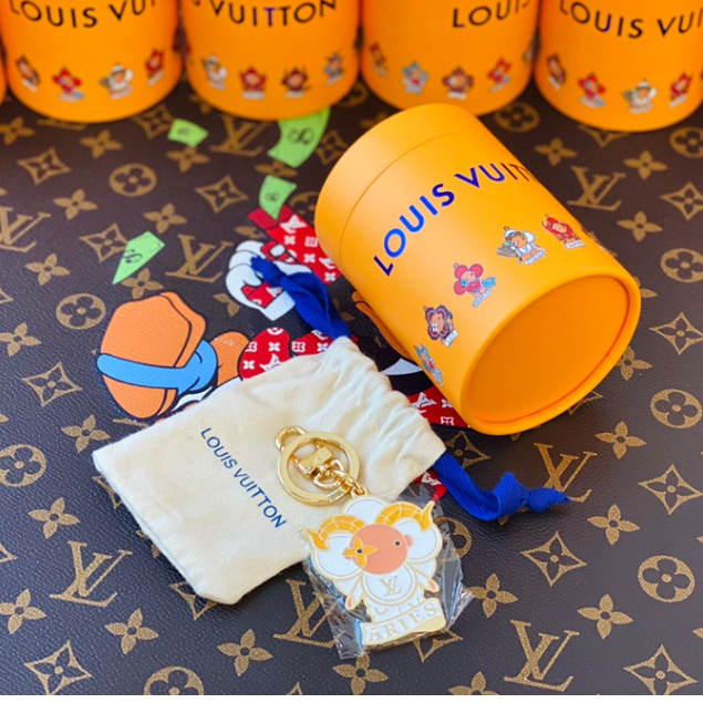 Lv Móc Khóa Xe Hơi Hình 12 Cung Hoàng Đạo Thời Trang Tinh Tế Làm Bằng Thép Không Gỉ