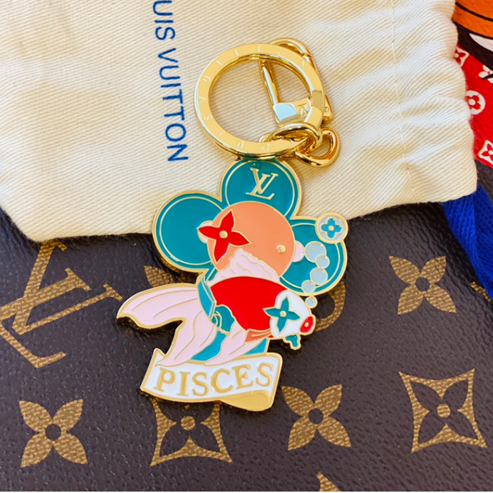 Lv Móc Khóa Xe Hơi Hình 12 Cung Hoàng Đạo Thời Trang Tinh Tế Làm Bằng Thép Không Gỉ