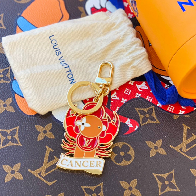 Lv Móc Khóa Xe Hơi Hình 12 Cung Hoàng Đạo Thời Trang Tinh Tế Làm Bằng Thép Không Gỉ