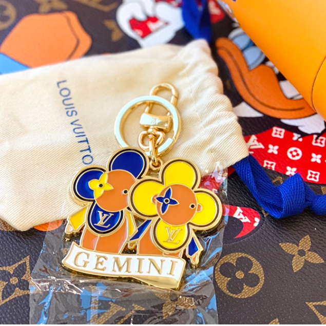 Lv Móc Khóa Xe Hơi Hình 12 Cung Hoàng Đạo Thời Trang Tinh Tế Làm Bằng Thép Không Gỉ