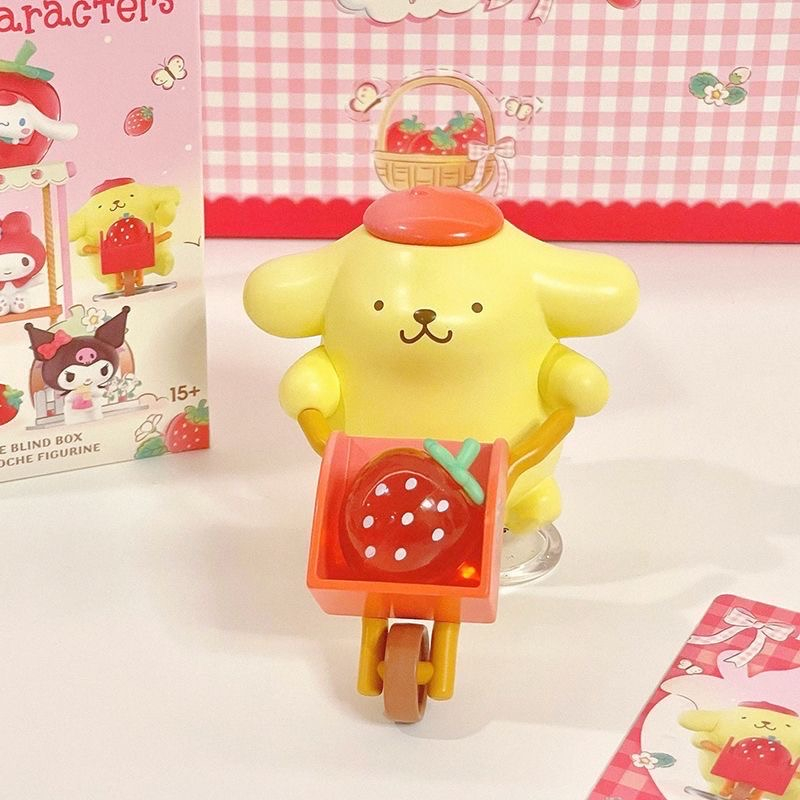 Sanrio Mô Hình Nhân Vật Nông Trại Dâu Tây Dễ Thương Dùng Làm Quà Tặng Cho Bạn Bè