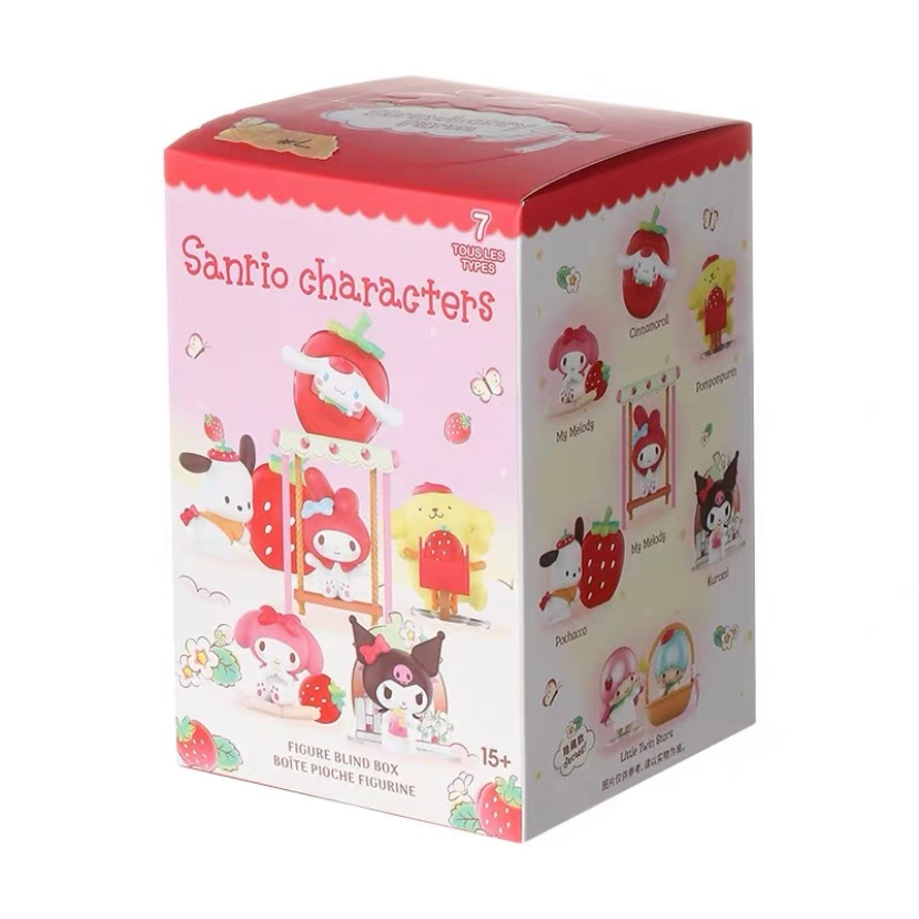 Sanrio Mô Hình Nhân Vật Nông Trại Dâu Tây Dễ Thương Dùng Làm Quà Tặng Cho Bạn Bè