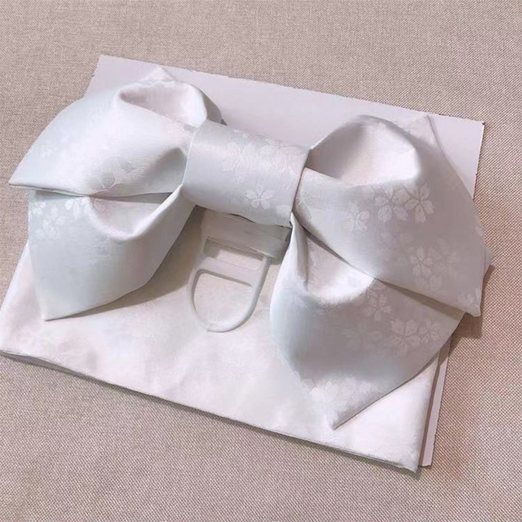 Kimono Obi Jacquard Dây Đeo Thắt Lưng Trước Thắt Nơ Mùa Hè