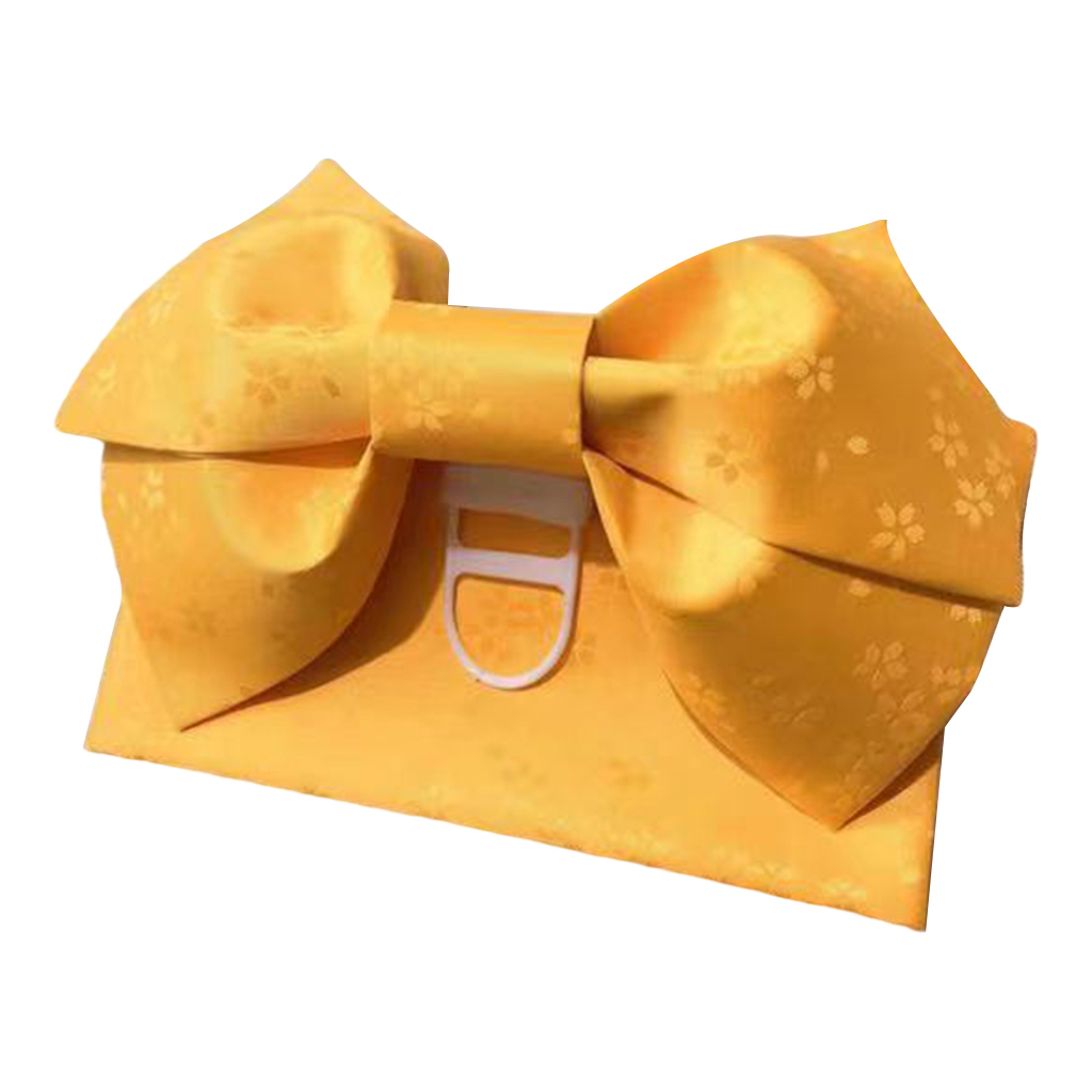 Kimono Obi Jacquard Dây Đeo Thắt Lưng Trước Thắt Nơ Mùa Hè