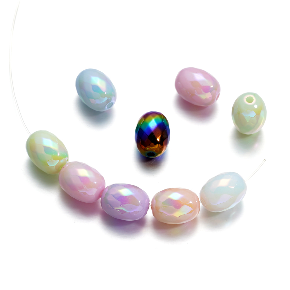 Set 4 Hạt Xỏ Lỗ 16mm Nhiều Màu Sắc Làm Trang Sức Thủ Công