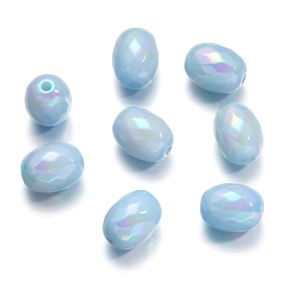 Set 4 Hạt Xỏ Lỗ 16mm Nhiều Màu Sắc Làm Trang Sức Thủ Công