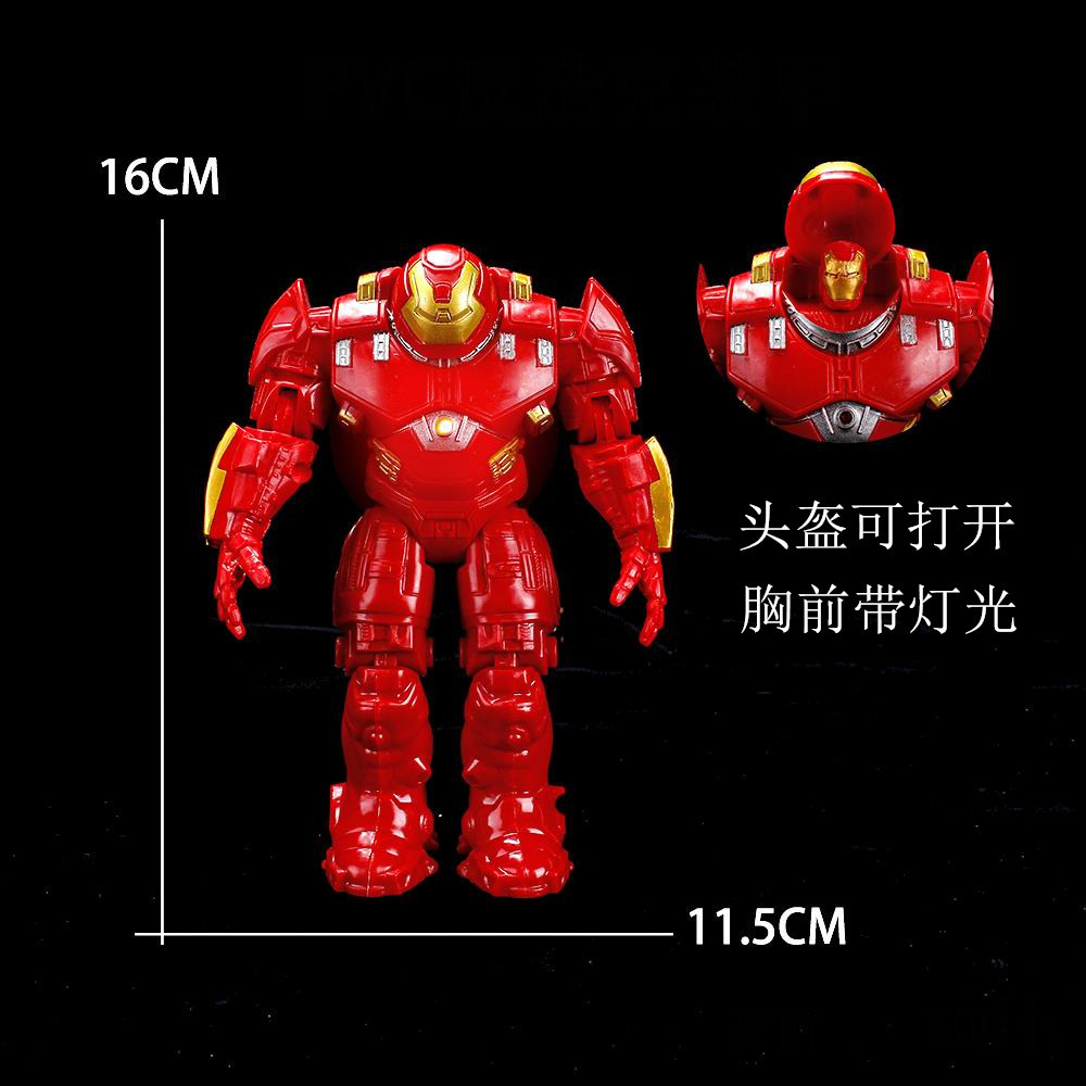 DISNEY Mô Hình Nhân Vật Tony Stark Venom Người Nhện Captain America Steve Rogers Hulk Robert Bruce 9-16cm