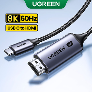 Bộ chuyển đổi cáp hdmi ugreen type c sang hdmi 90 độ cho macbook