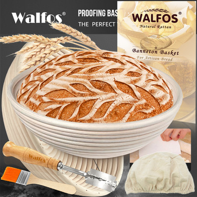 Wafos Rổ Lót Bánh Mì Banneton / Sourdough Cấp Độ Có Vải Lót