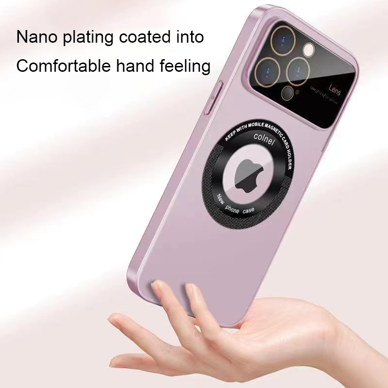 Ốp Điện Thoại Từ Tính Bảo Vệ Toàn Diện Chống Dấu Vân Tay Cho iPhone11Promax 14 13Pro 11 12 12Promax 14plus 11promax 13