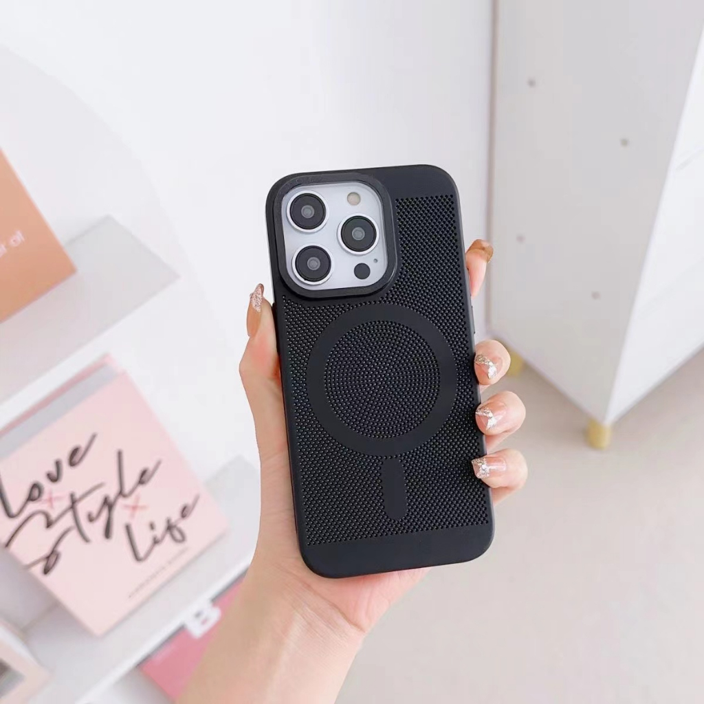 Ốp Điện Thoại Mềm Từ Tính Chống Rơi Cho iPhone11 12 12Promax 11promax 14 13Pro 14plus 11promax 12Pro 13