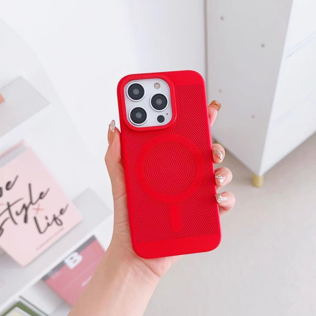 Ốp Điện Thoại Mềm Từ Tính Chống Rơi Cho iPhone11 12 12Promax 11promax 14 13Pro 14plus 11promax 12Pro 13