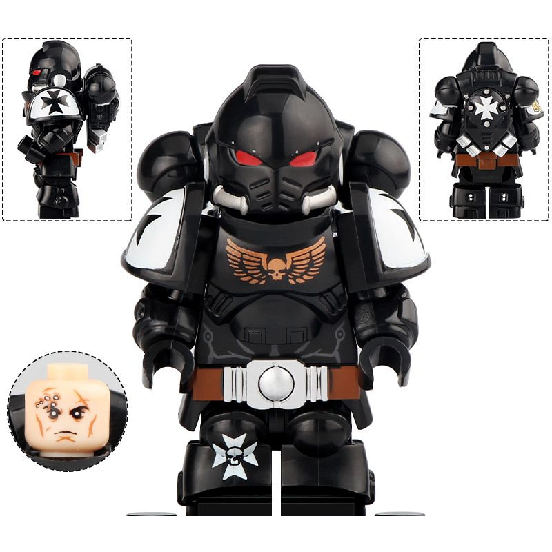 Mô Hình Đồ Chơi Nhân Vật Warhammer 40K Màu Đen