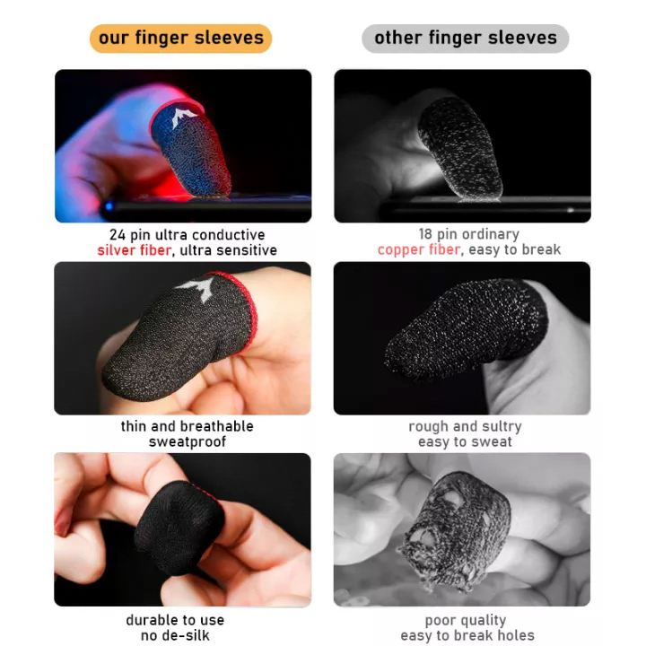 Găng Tay Chống Mồ Hôi Hình Dơi Đen  Cho Tay Cầm Điều Khiển Chơi game