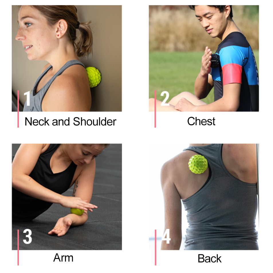 Bóng Mát Xa Giảm Đau Cơ Lưng Vai Chân Chất Lượng Cao