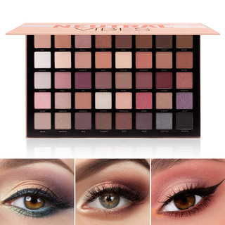 Bảng phấn mắt beauty glazed 40 màu lì lấp lánh đa năng cho trang điểm